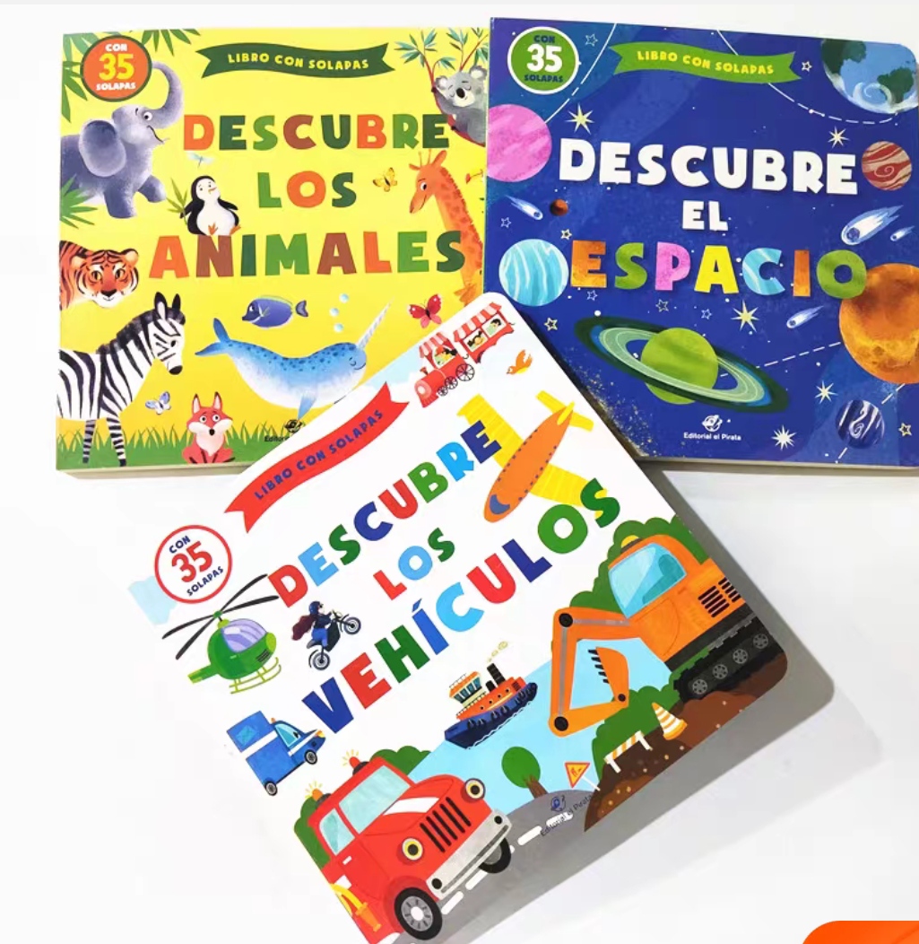 Kids Education Picture - Aleatório 2 livros pai criança crianças