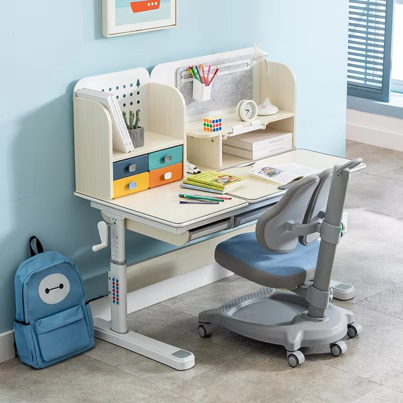 Kids Education Desk - Mesa de aprendizagem para crianças, ergonômica,