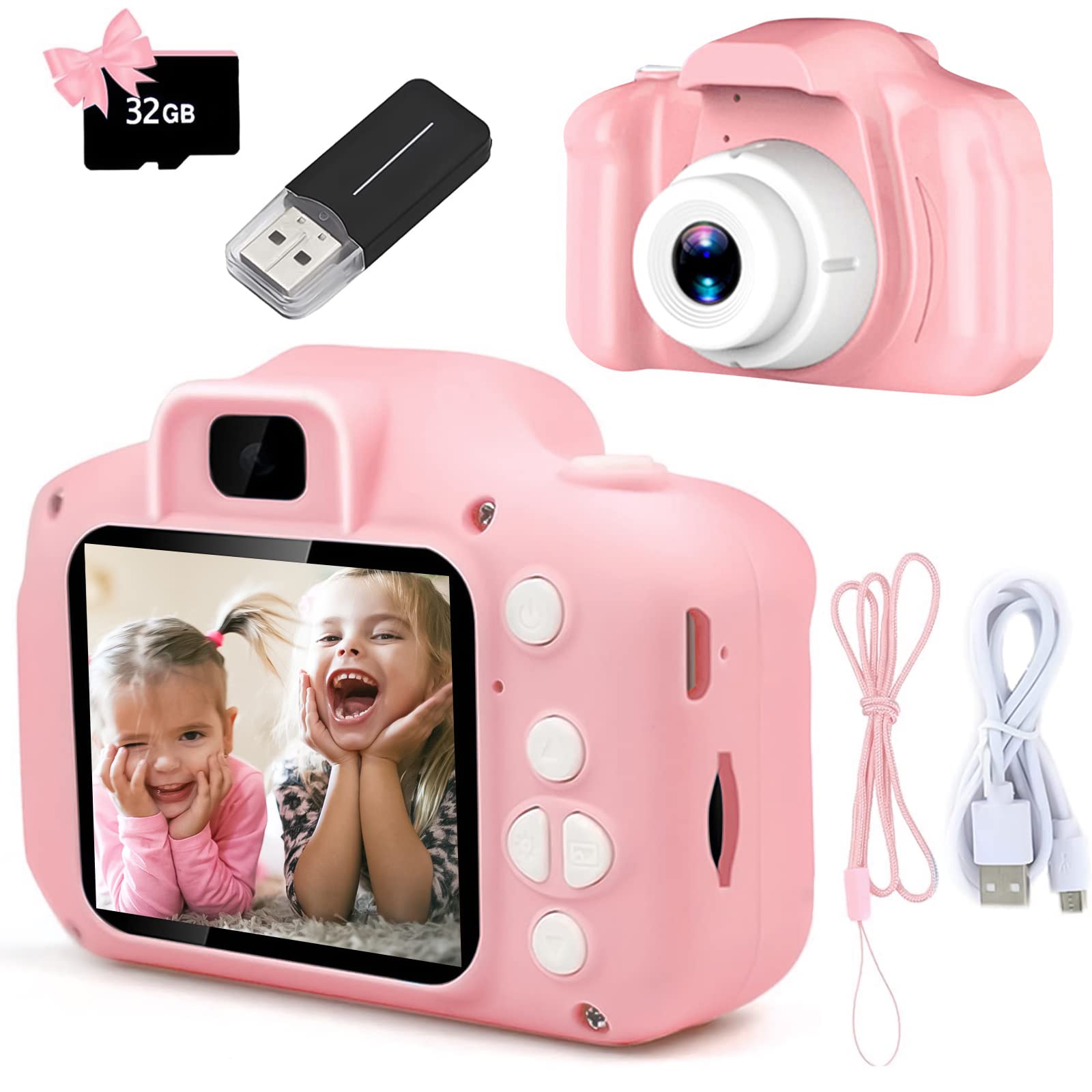 Kids Education Video - Crianças câmera brinquedos mini hd digital
