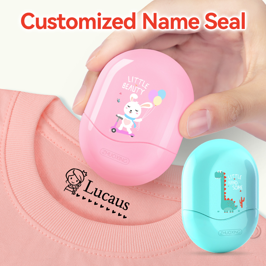 Kids Education School - Carimbo personalizado com nome do estudante