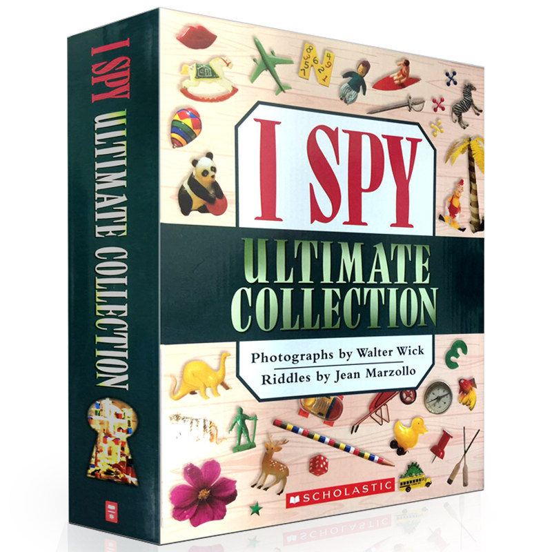 Kids Education Picture - Conjunto de 10 livros I Spy