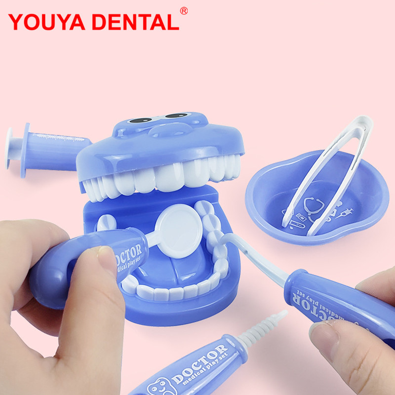 Kids Education Picture - 9 pçs kit dental brinquedo odontologia