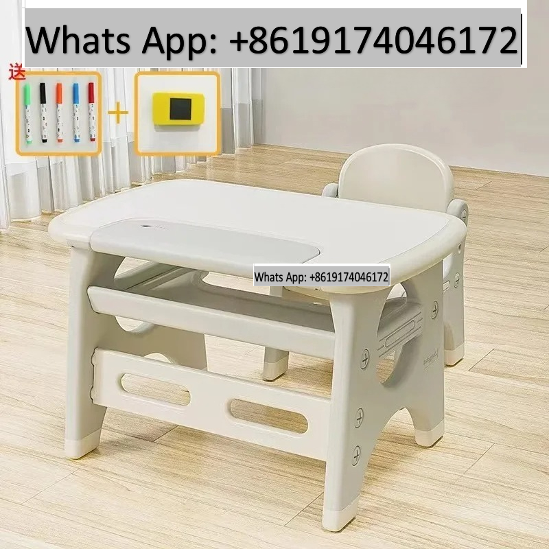 Kids Education Desk - Conjunto de cadeiras de mesa infantil