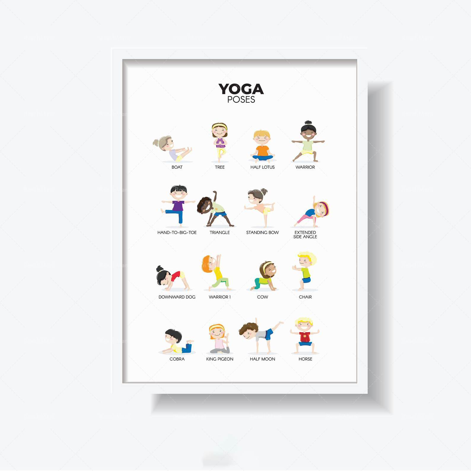 Yoga poses vida prática crianç - Kids Yoga Education avaliação e preço