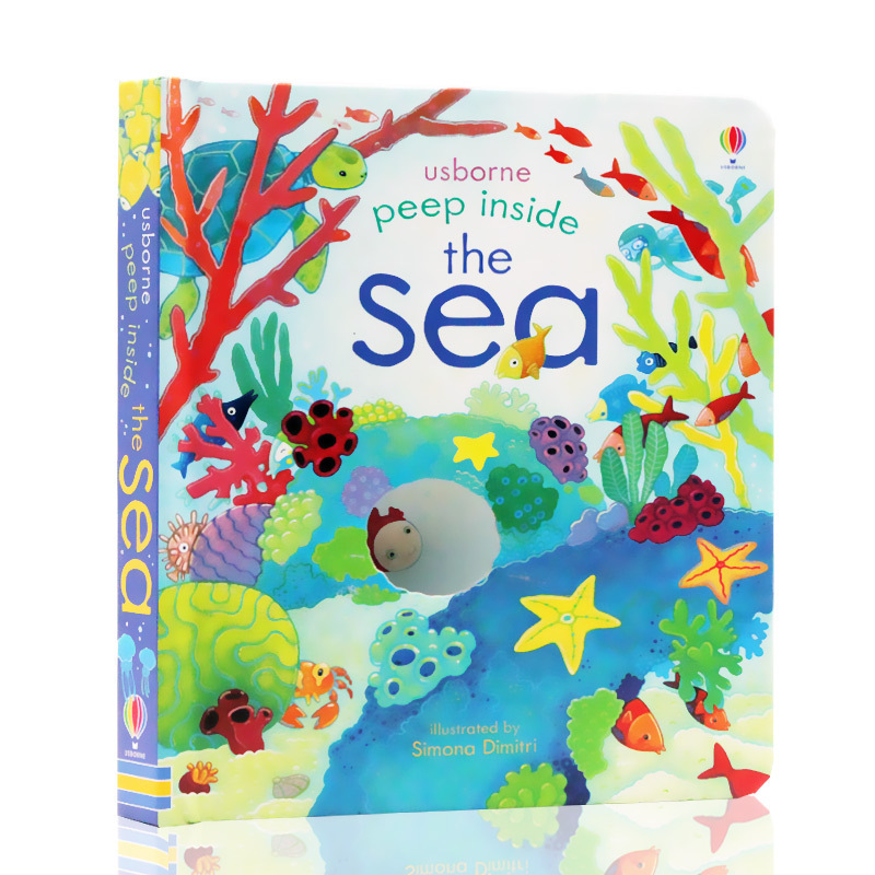 Peep Inside Usborne Book Inglê - Kids Education Picture avaliação e preço