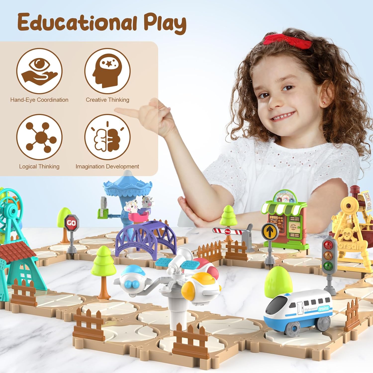 Conjunto de Pista de Quebra-Ca - Game Educational For Kids Free avaliação e preço