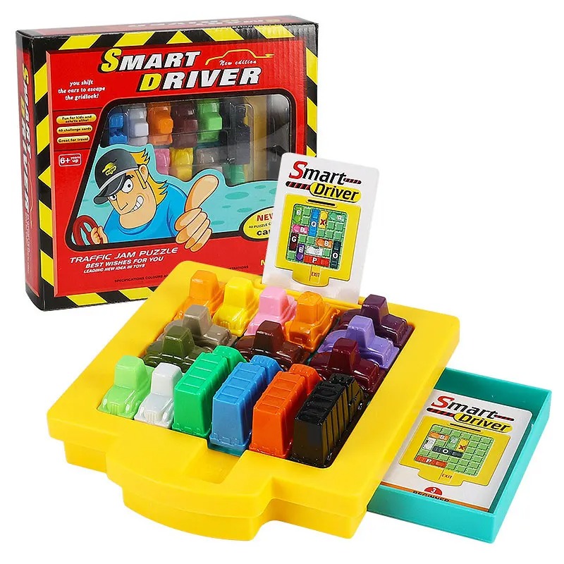 Jogo de Lógica Traffic Jam, Qu - Kids Education Desk avaliação e preço