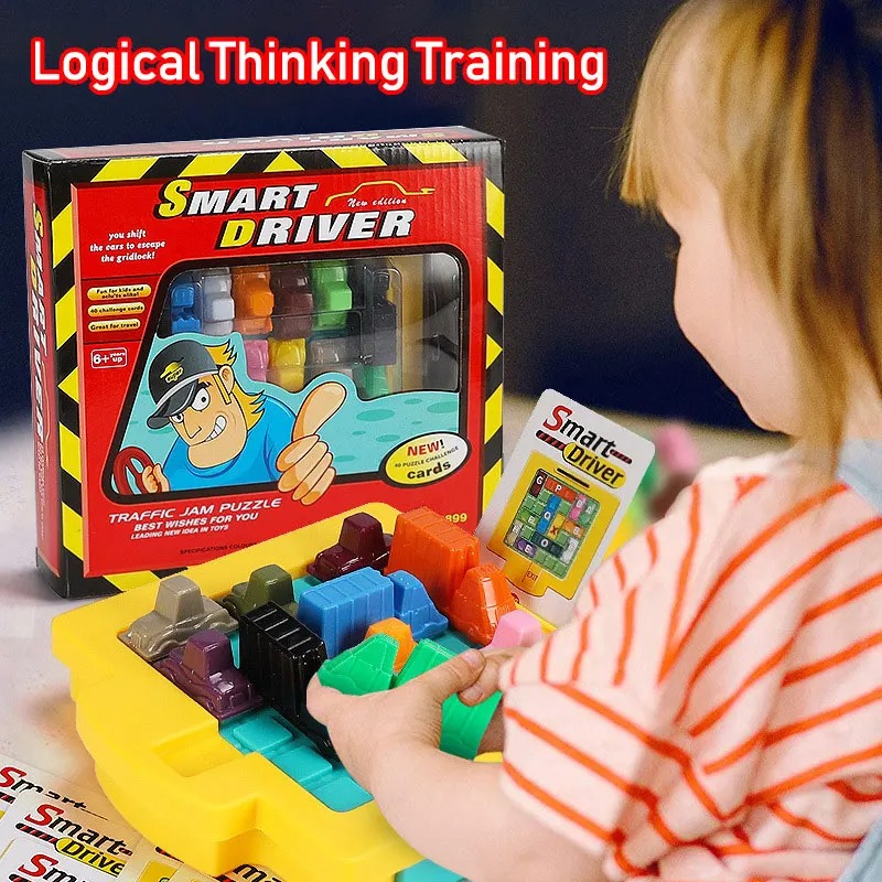 Jogo de Lógica Traffic Jam, Qu - Kids Education Desk avaliação e preço