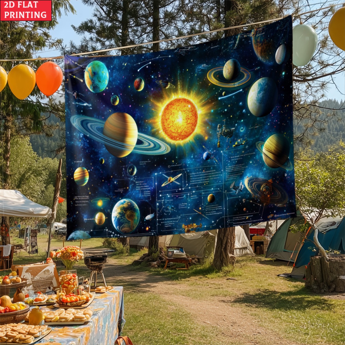 Sem moldura sistema solar plan - Kids Educational Posters avaliação e preço
