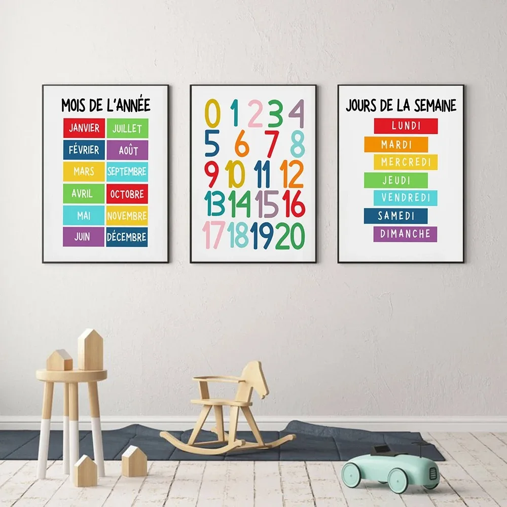 1PC Pôster Educativo de Alfabe - Kids Educational Posters avaliação e preço