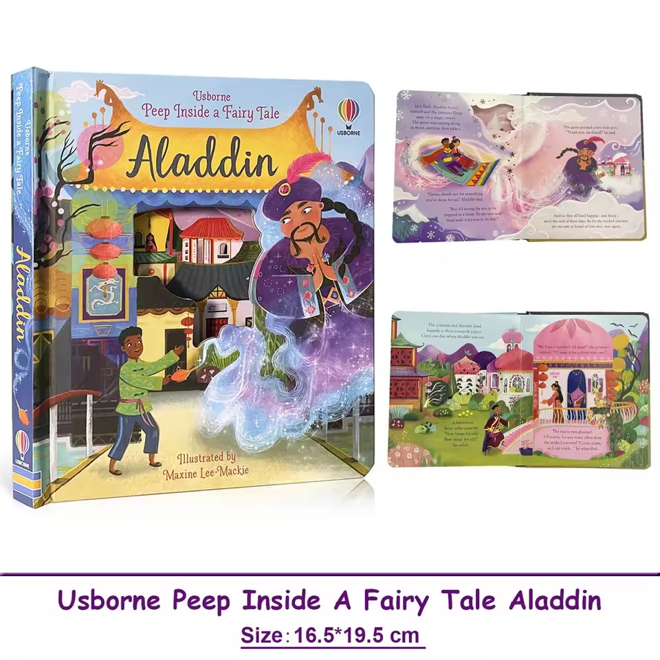 Usborne Peep inside Fairy Tale - Kids Education Picture avaliação e preço