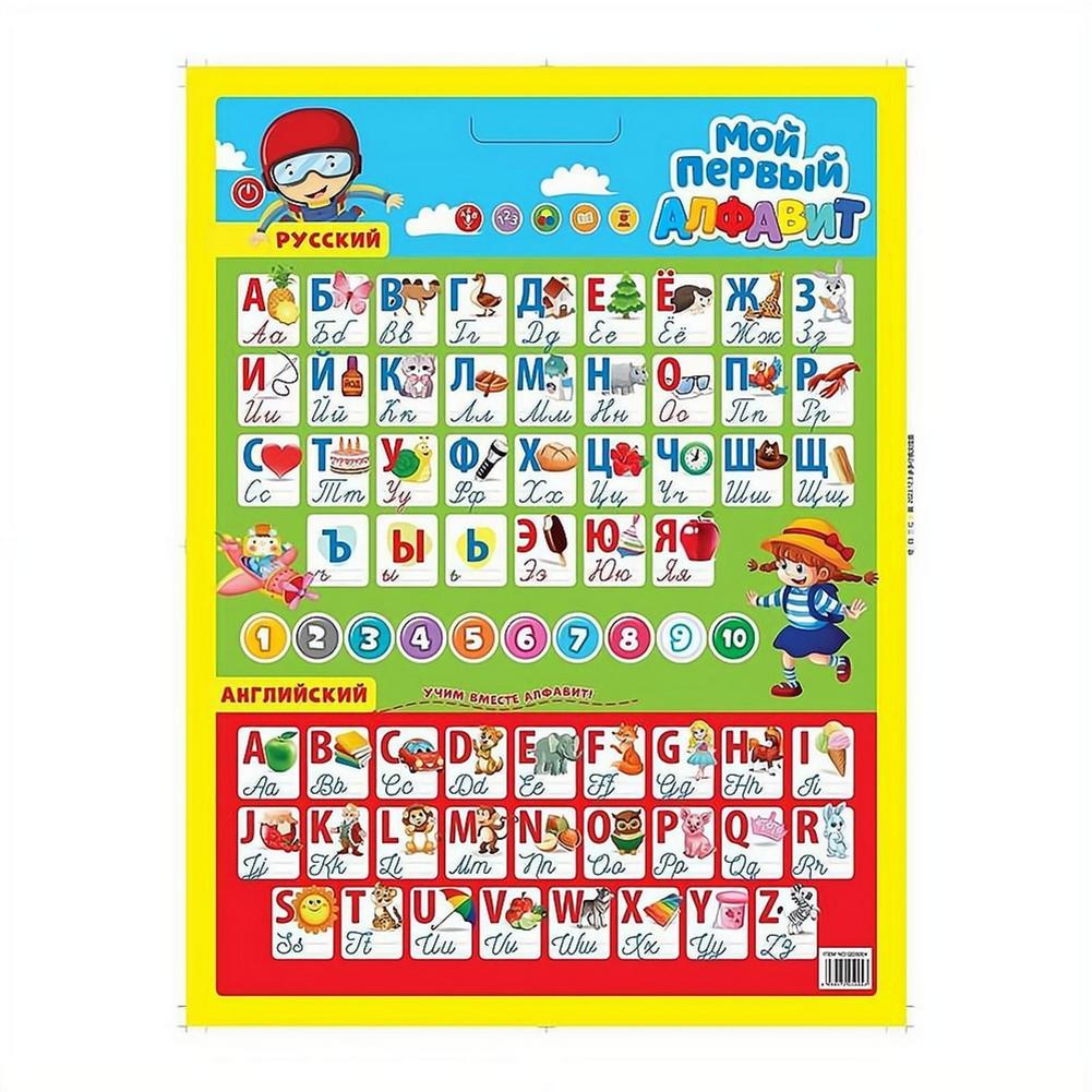 Pôster Interativo Eletrônico R - Kids Educational Posters avaliação e preço