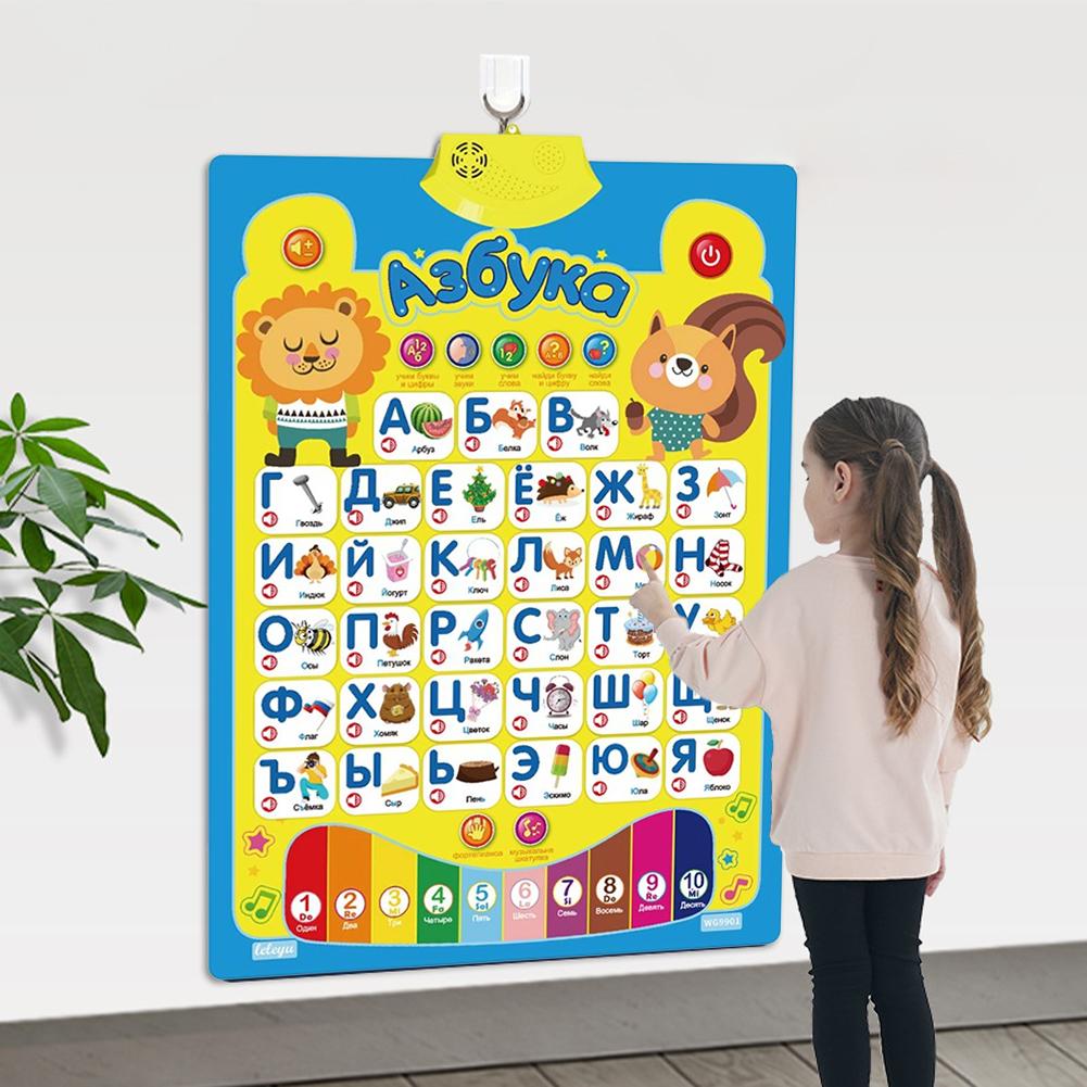 Gráfico de parede do alfabeto  - Kids Educational Posters avaliação e preço