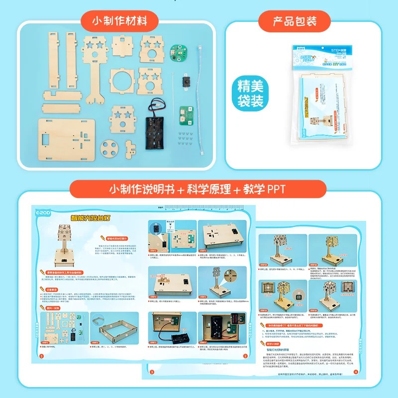Kit de Montagem DIY de Luminár - Kids Education Desk avaliação e preço