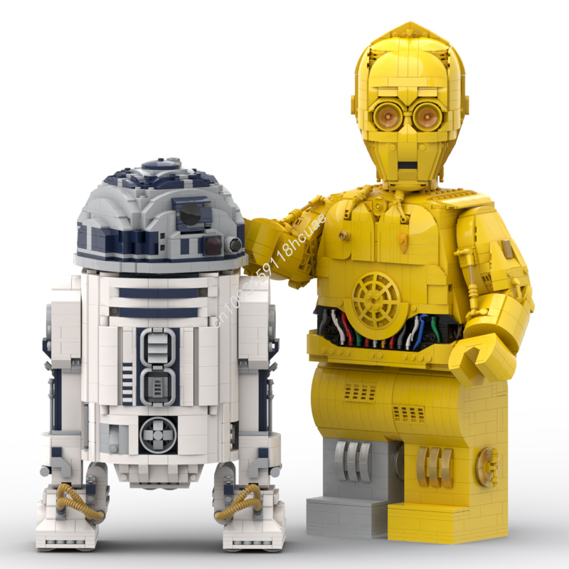 2545 Peças MOC Star Battle C-3 - Kids Education Film avaliação e preço
