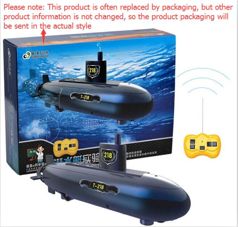 Submarino rc de controle remot - Kids Education Channel avaliação e preço