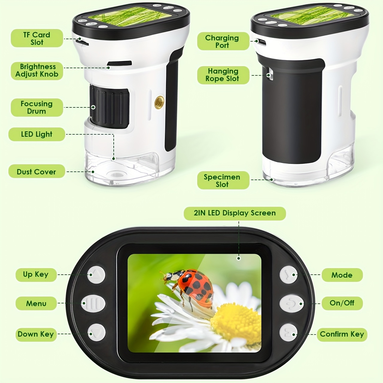 Kit de Microscópio Biológico p - Kids Education Video avaliação e preço