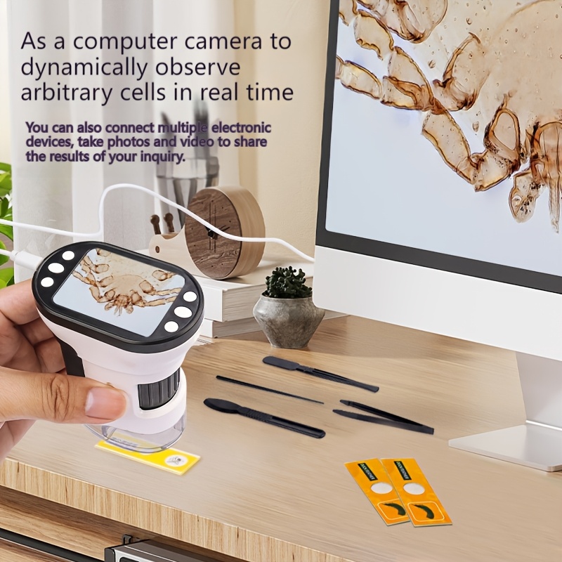 Kit de Microscópio Biológico p - Kids Education Video avaliação e preço