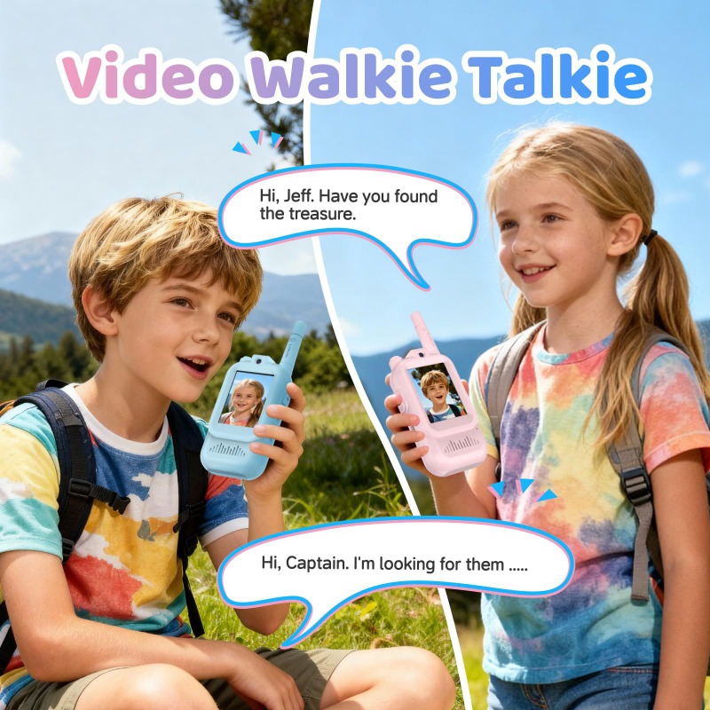 Walkie Talkies de Vídeo Mageca - Kids Education Video avaliação e preço