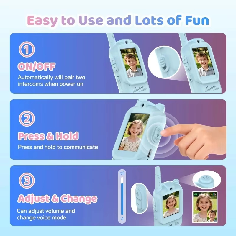 Walkie Talkies para Crianças,  - Kids Education Video avaliação e preço