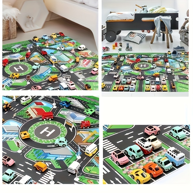 1 peça, tapete de jogo de tráf - Kids No Education avaliação e preço