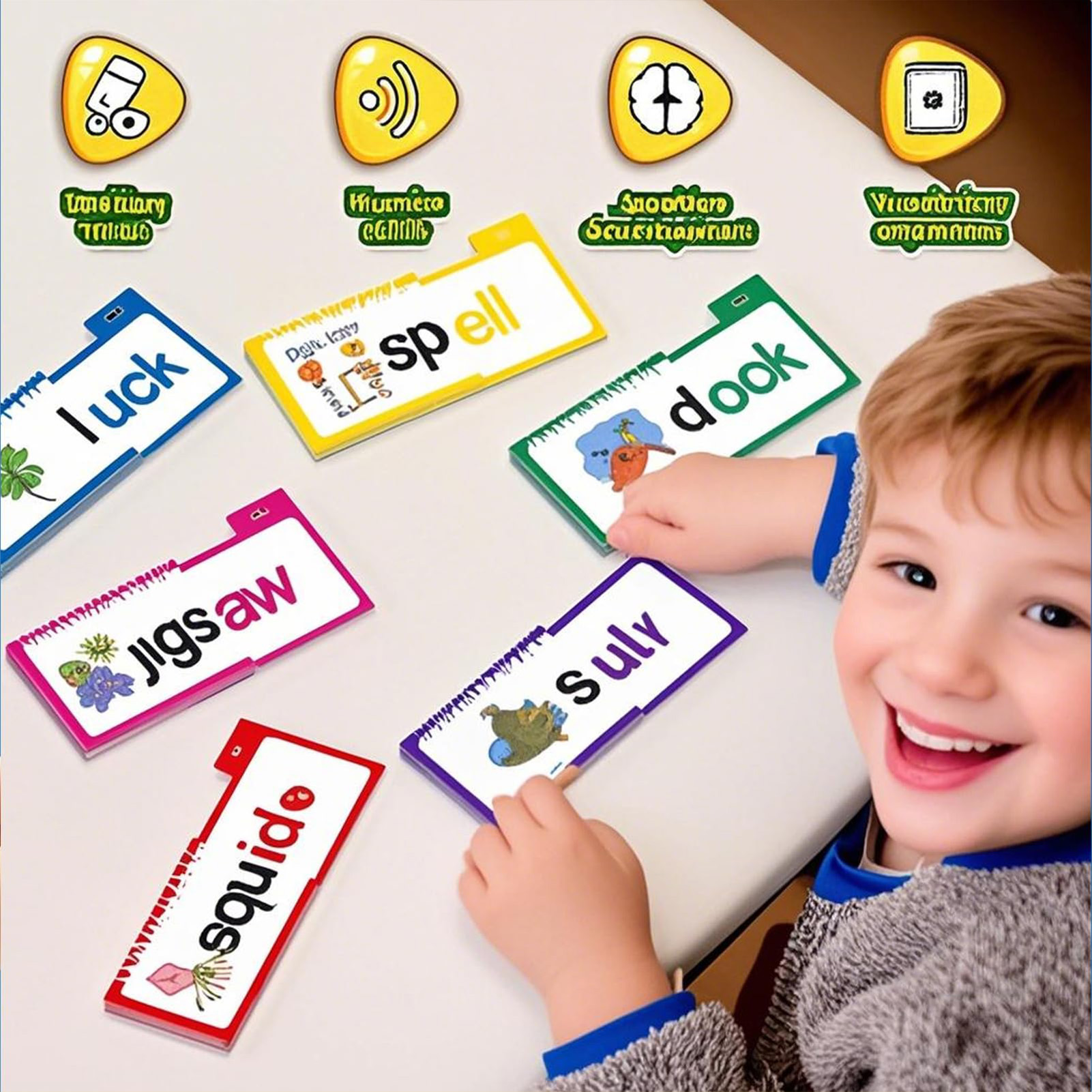 Cartões de Fonética Laminados  - Kids Education Rhymes avaliação e preço