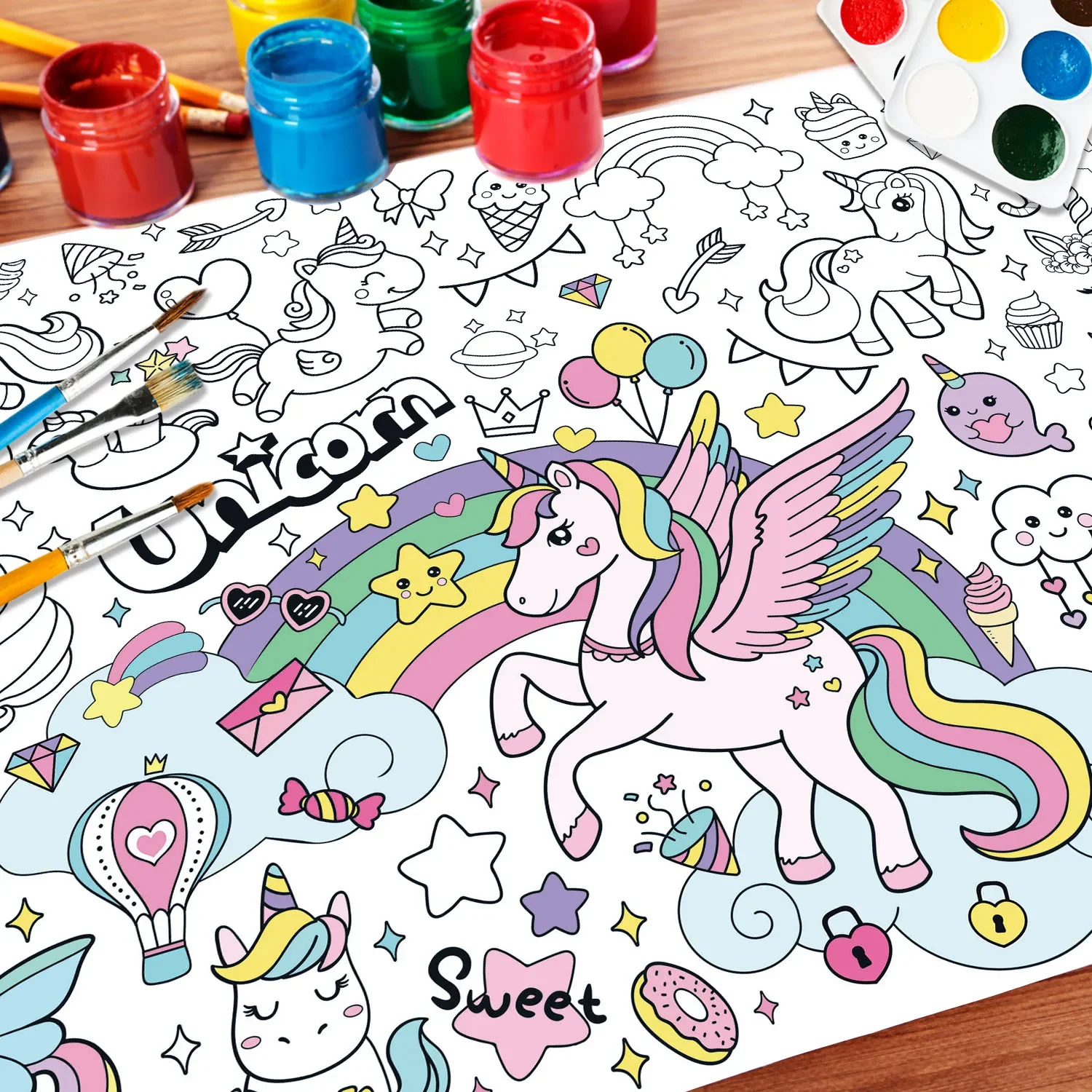 Novos Livros de Colorir de Uni - Kids Educational Posters avaliação e preço