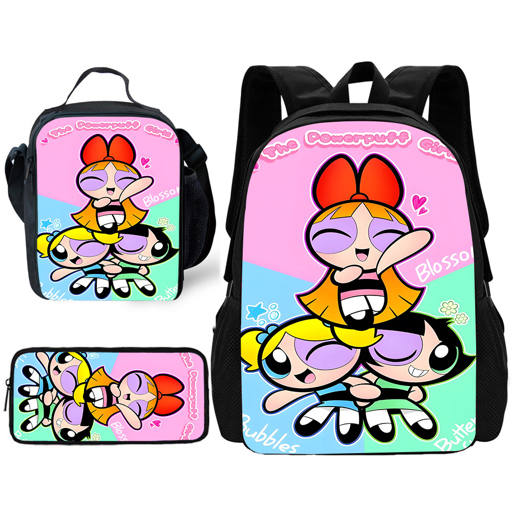 Criança bonito anime powerpuff - Kids Education School avaliação e preço