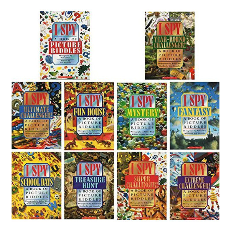 Conjunto de 10 livros I Spy Ul - Kids Education Picture avaliação e preço