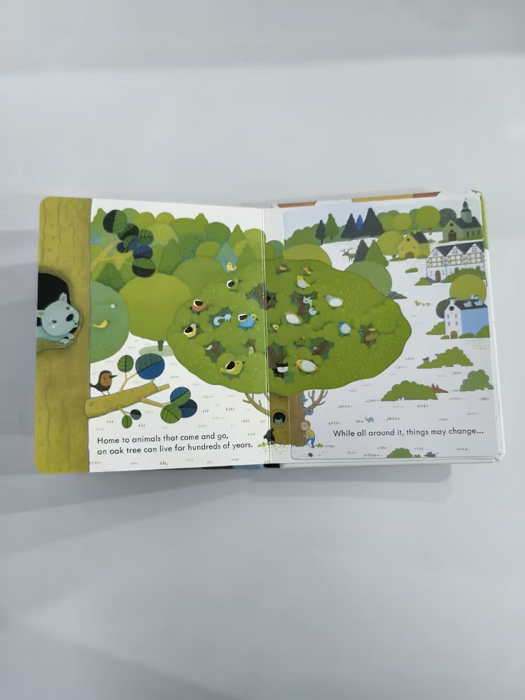 Usborne Peep Inside A Tree Liv - Kids Education Picture avaliação e preço