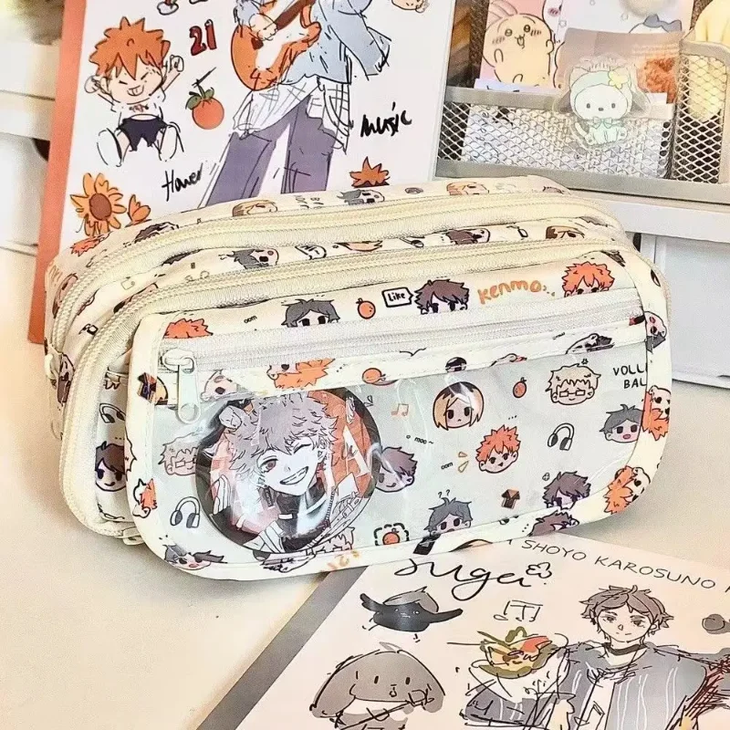 Anime Haikyuu!! Estojo de Lápi - Kids Education School avaliação e preço