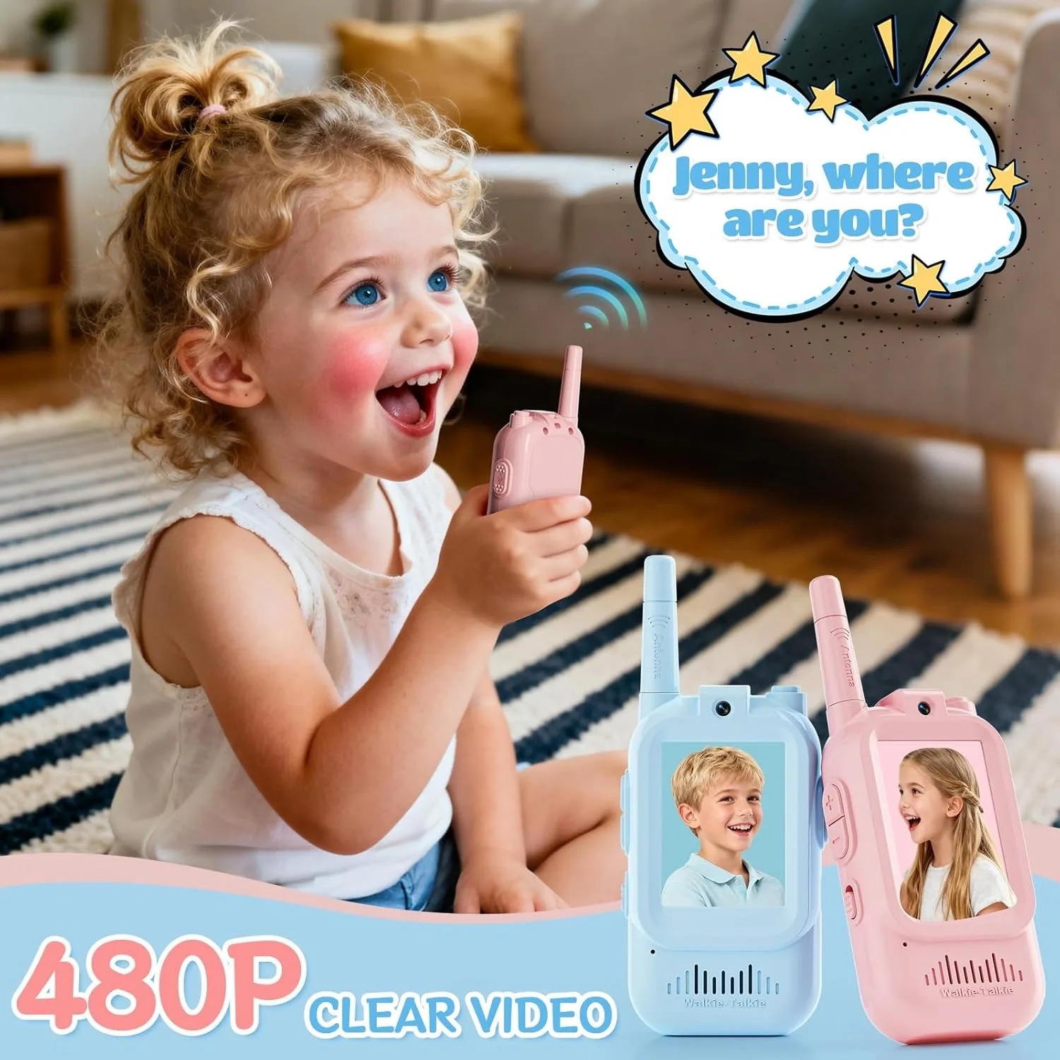 Walkie Talkies de Vídeo para C - Kids Education Video avaliação e preço