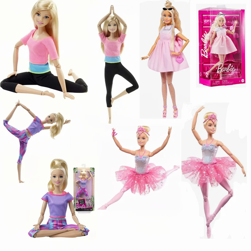 Boneca Barbie autêntica com po - Kids Yoga Education avaliação e preço