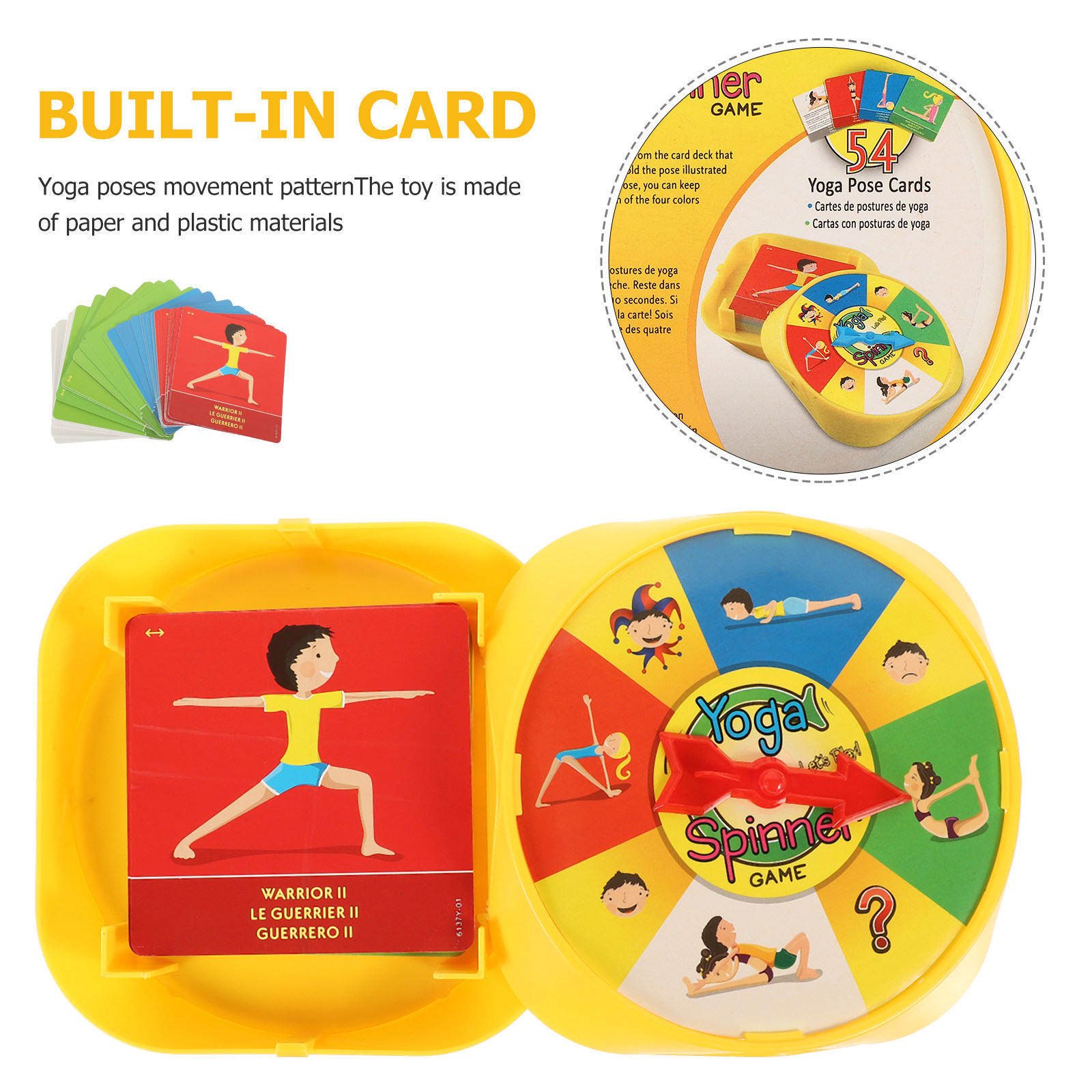 1 Conjunto de Jogo Interativo  - Kids Yoga Education avaliação e preço