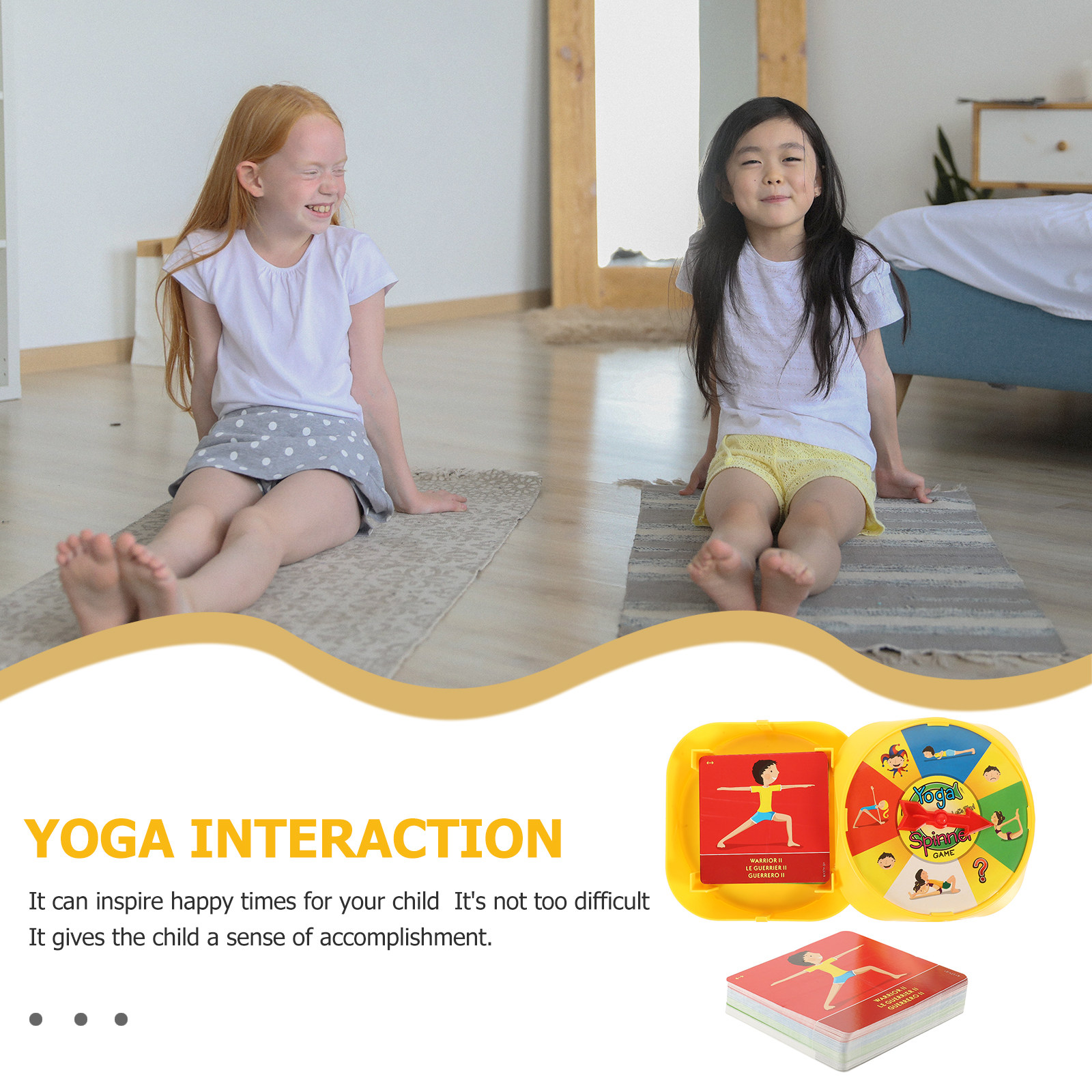 1 Conjunto de Jogo Interativo  - Kids Yoga Education avaliação e preço