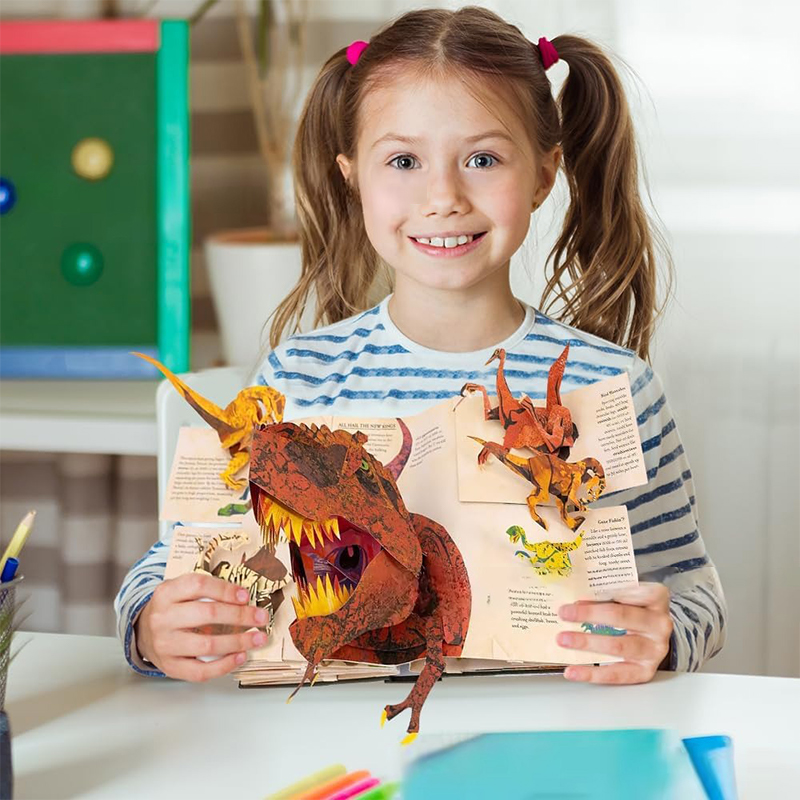 Nova Enciclopédia 3D de Dinoss - Kids Education Picture avaliação e preço