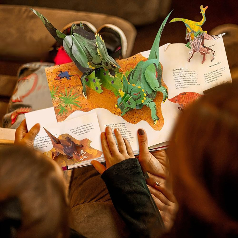 Nova Enciclopédia 3D de Dinoss - Kids Education Picture avaliação e preço