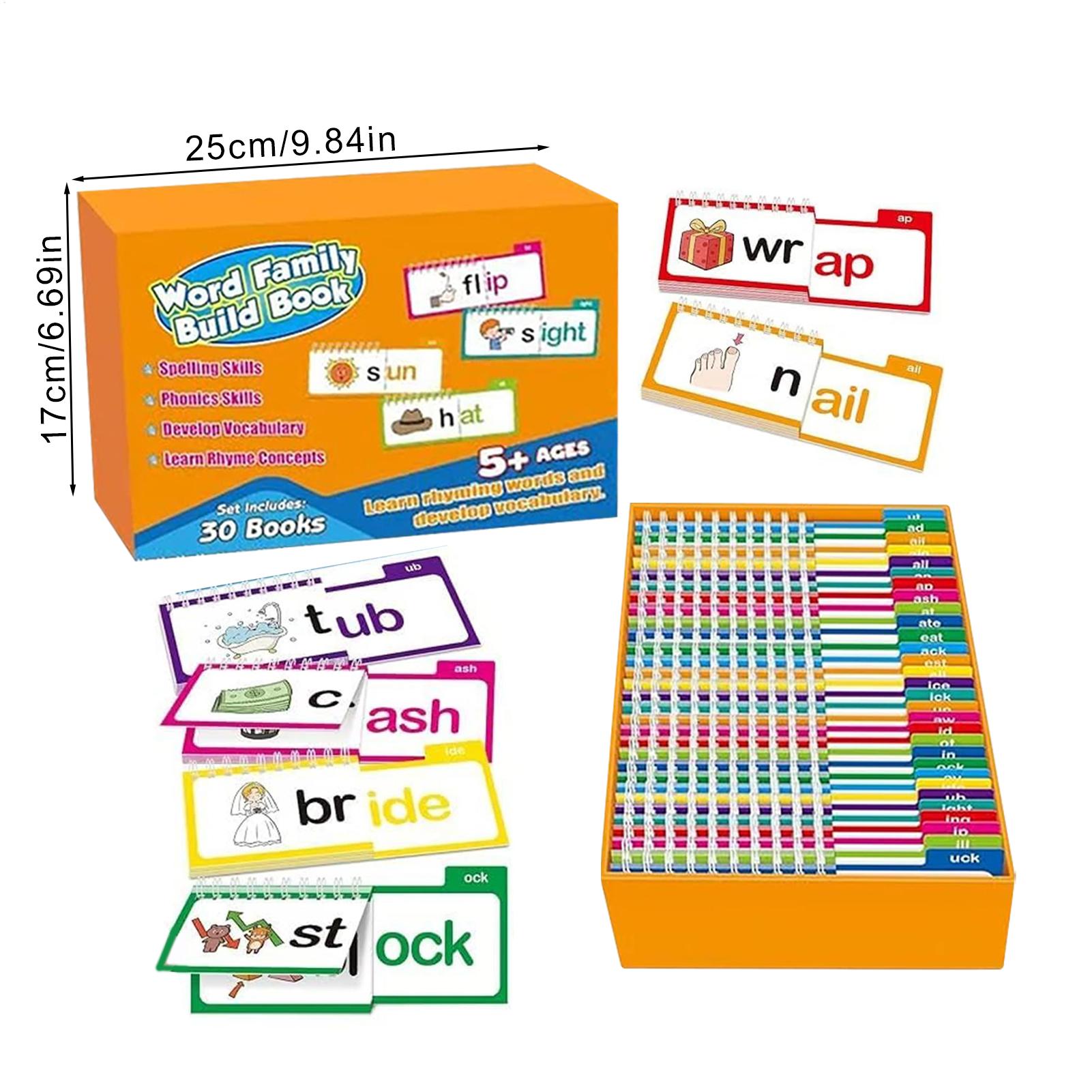 1 conjunto de flipbooks de lei - Kids Education Rhymes avaliação e preço